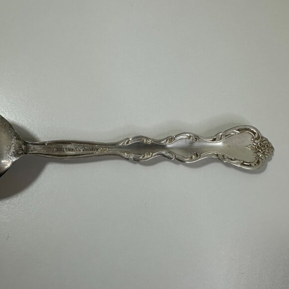 Vintage INTERLUDE International SilverPlate Fork/Scalloped Spoon Serving Set - Picture 13 of 16